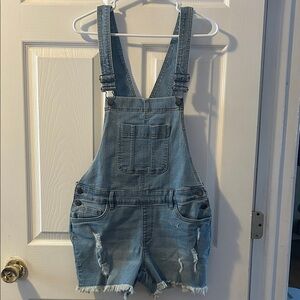 Venus Denim Overall Shorts
